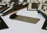 Vintage Metal Letters & Numbers