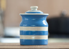 Cornishware Storage Jar - Blue
