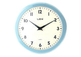 School Wall Clock - Baby Blue