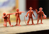 Vintage Plastic Cowboys Set