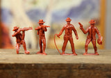 Vintage Plastic Cowboys Set