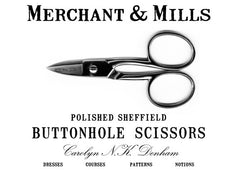 Merchant and Mills Buttonhole Scissors