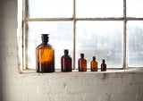 Science Apothecary Jars - Amber