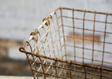 Vintage Metal Wire Basket