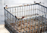 Vintage Wire Stacking Crate