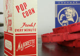 Vintage Majorette Circus Popcorn Box