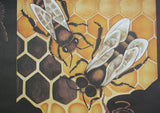 Honey Bee Scientific Botanical Wall Chart