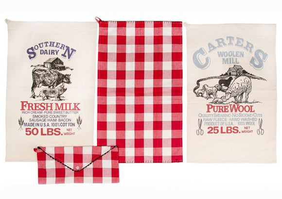 Country Mill Tea Towel - Set of 3