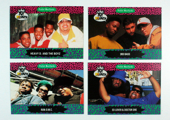Vintage 1990's Yo! MTV Raps Trading Card Set — Vintage and