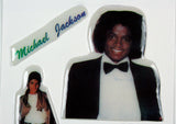 Vintage Michael Jackson Puffy Stickers Set