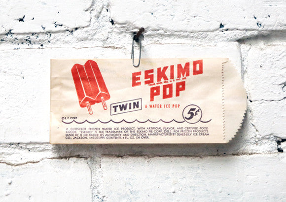 Vintage Eskimo Pop Bag