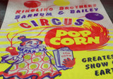 Vintage Circus Popcorn bag