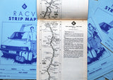 Vintage RACV Strip Map