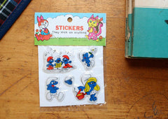 Vintage Smurfs Stickers