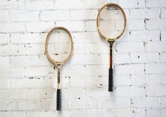 Vintage Wooden Tennis Racquets