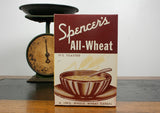 Vintage All Wheat Cereal Box