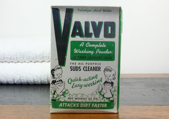 Vintage Valvo Washing Powder Box